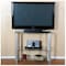 Rta Home And Office TVM-002 35 in. Extra Tall Glass and Aluminum LCD and Plasma TV Stand TVM-002 - alternate 1
